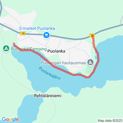 Yhdyslatu Honkavaara-Puolankajärvi-Urheilukenttä