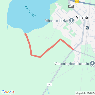 Kirkkojärvi-Pyhäjoentie latu
