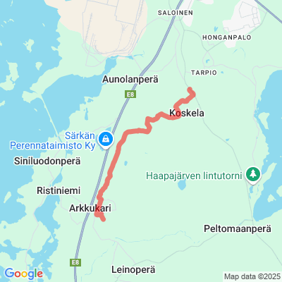 Ketunperäntie - Haapajoki latu