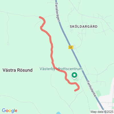 Västerbyn hiihtokeskus-Svartbäckvägen latu