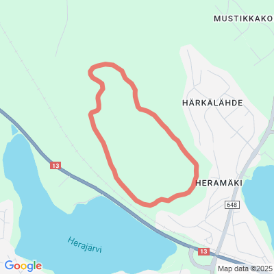 Heramäen valaistu latu