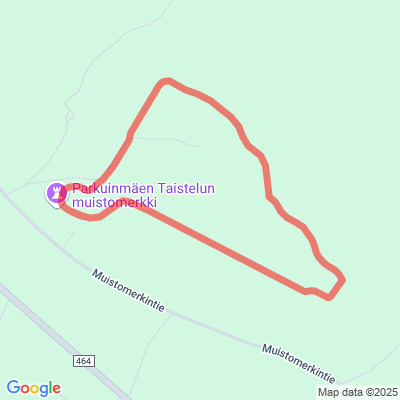 Parkumäen valaistu latu