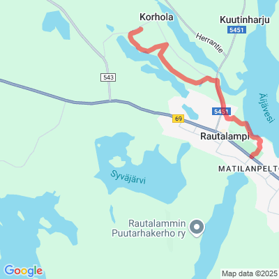 Rautalammin kirkonkylän ladut