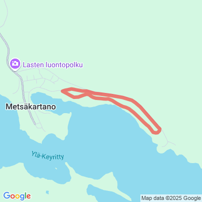 Metsäkartanon valaistu latu