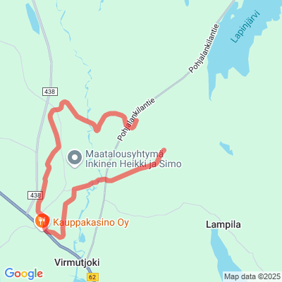 Virmutjoen 6/12 km ladut