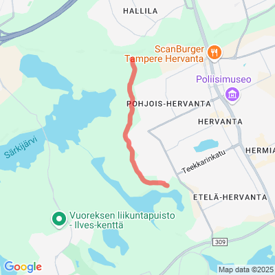 Suolijärvi - Koivistonkylä (eteläosa) latu