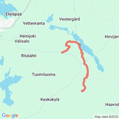 Hiihtolatu Pappila-Hirvijärvi