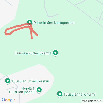Tykkilumilatu Hyrylä Latu
