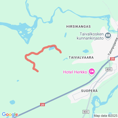 Taivalvaaran valaistut ladut