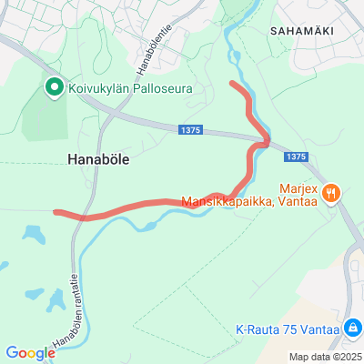 Hiekkaharju golf - Havukosken mylly hiihtolatu 1,7km