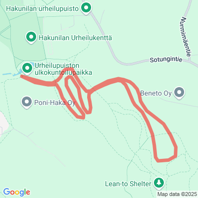 Kormuniityn hiihtolatu 2,7km