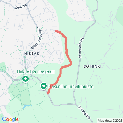 Nissaksen hiihtolatu 1,3km
