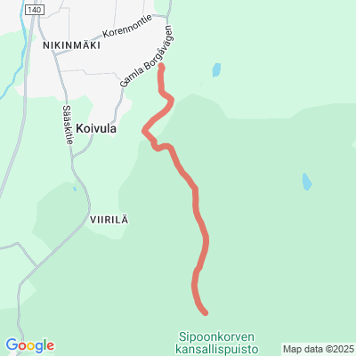 Myraksen hiihtolatu 3,7km