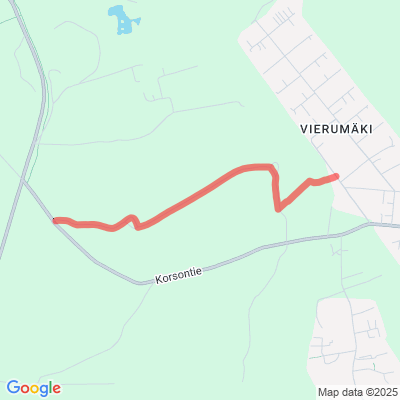 Vierumäki - Mätäkivenmäki hiihtolatu 1,7km