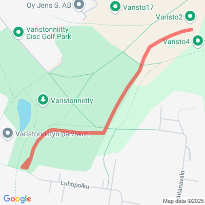 Varistonniitty hiihtolatu 0,6km