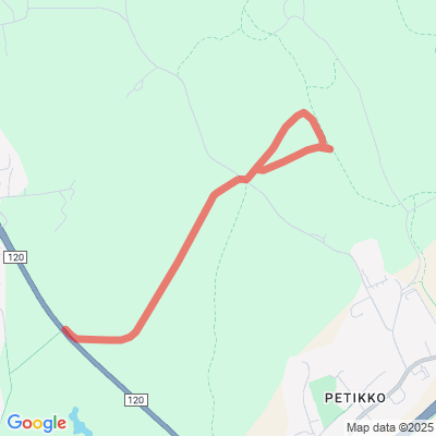 Petikko-Askisto yhdyshiihtolatu 2,1 km