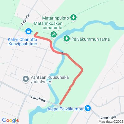 Matari-Päiväkumpu yhdyshiihtolatu 0,8km