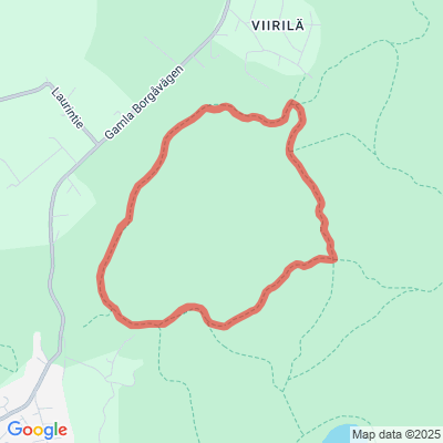 Kuusijärvi, Palokallion lenkki ympyrähiihtolatu 3.4km