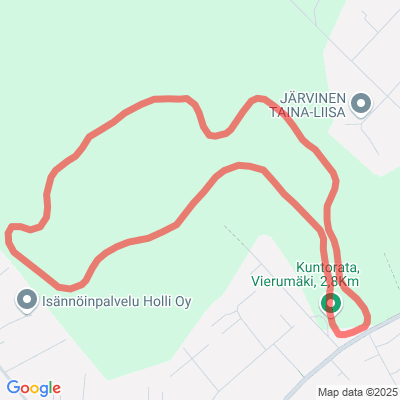 Vierumäen hiihtolatu 2,8km