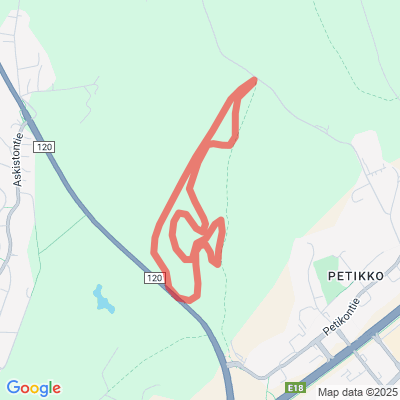 Vihdintien peltolenkki hiihtolatu 3,5km