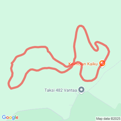 Keimolan kilpahiihtolatu 2,7km, valaistu
