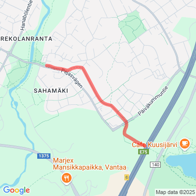 Havukosken yhdyshiihtolatu 1.4km