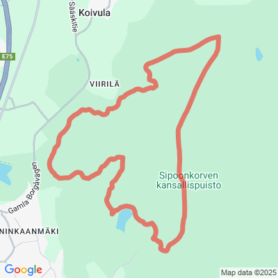 Bisajärven lenkki hiihtolatu 10,1km