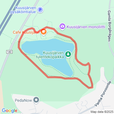 Kuusijärven hiihtolatu 1.85 km