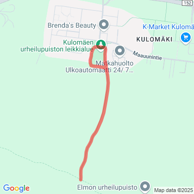 Kulomäen koulun hiihtolatu 0,9