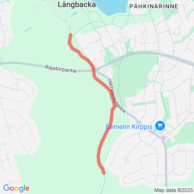 Pähkinärinne-Hämeenvaara hiihtolatu 1,6km