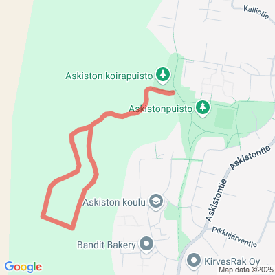 Askistopuiston hiihtolatu 2,1km