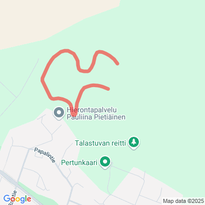 Pertunmäen valaistu hiihtolatu