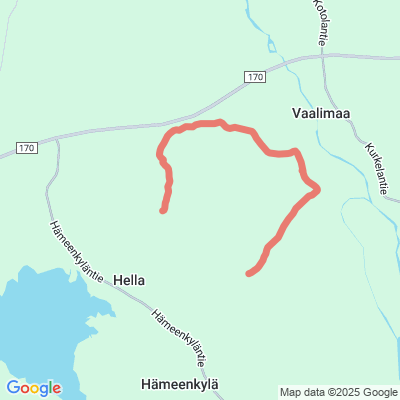 Hellä - Vaalimaa retkilatu