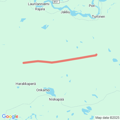 Isokangas - Harakkaperä moottorikelkkareitti