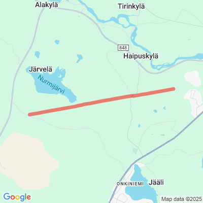 Honkimaa-Takumaantie moottorikelkkareitti