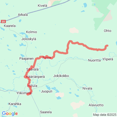 Ylikiiminki-Kallajärvi moottorikelkkareitti