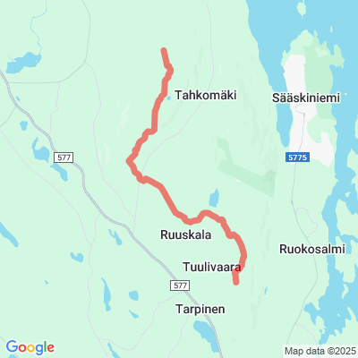 Rahasmäki - Nipanen moottorikelkkareitti