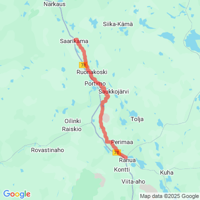 Ranua - Rovaniemi moottorikelkkareitti