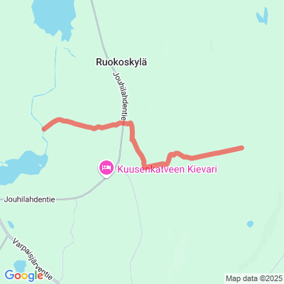 Rahasmäki - Lapinlahden raja moottorikelkkareitti