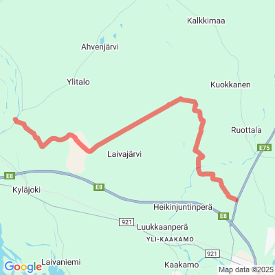 Tornio - Keminmaa (kunnanraja) moottorikelkkareitti