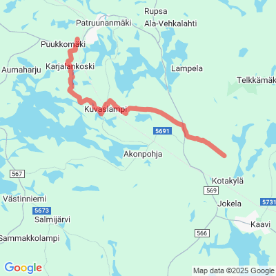 Juankoski-Poutilanmäki moottorikelkkareitti