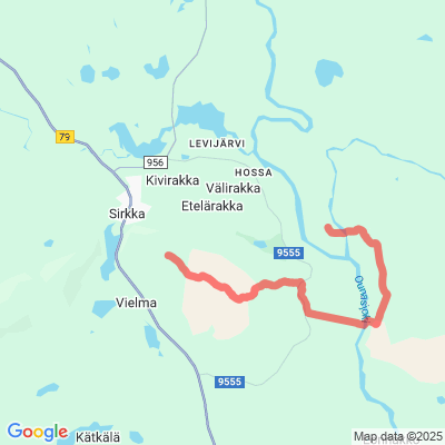 Levi keskus center moottorikelkkareitti