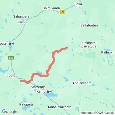 Moottorikelkkareitti Sallatunturi-Suomu