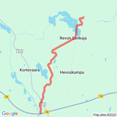 Sonkaja - Kovero Moottorikelkkaura