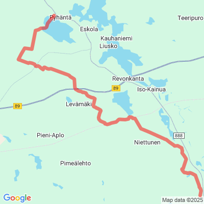 Pyhäntä - Koirasuo Moottorikelkkaura