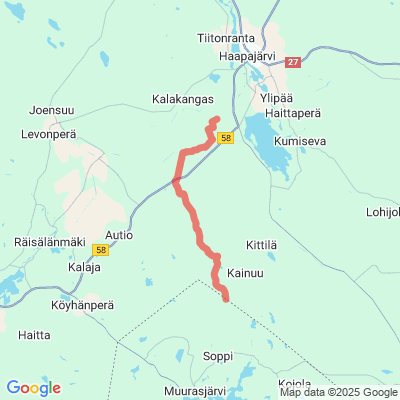 Harjanne - Pirttikangas Moottorikelkkaura