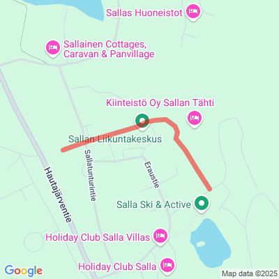 Sallatunturin yhdysreitti Moottorikelkkaura