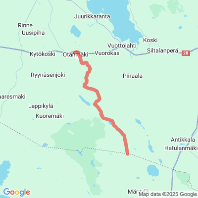 Otanmäki - Haapakulju (kunnanraja) Moottorikelkkaura