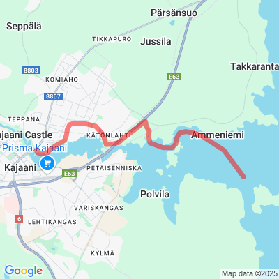 Koivukoski - Rehjansaari Moottorikelkkaura