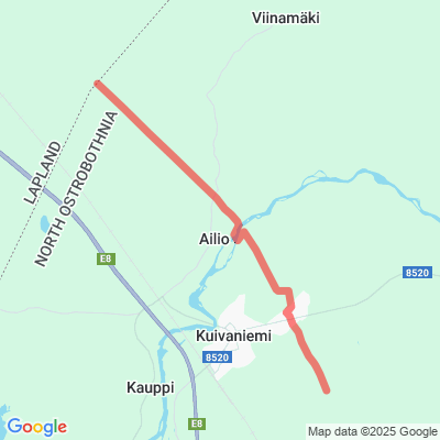 Moottorikelkaura Kuivaniemi-Simo